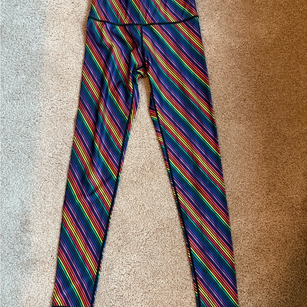 TEREZ Colorful Striped Leggings